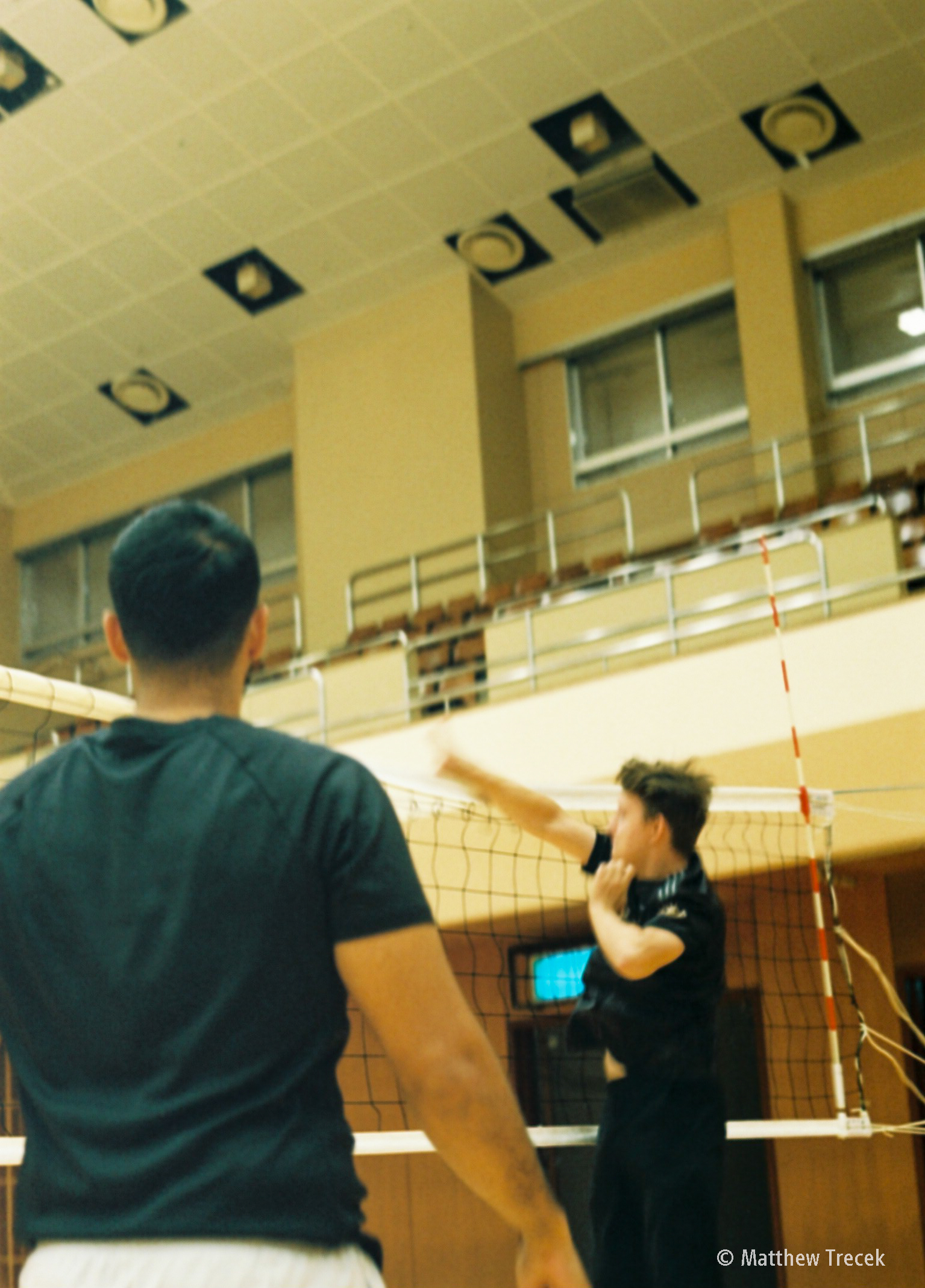 Ben from Georgia Punches a Ball